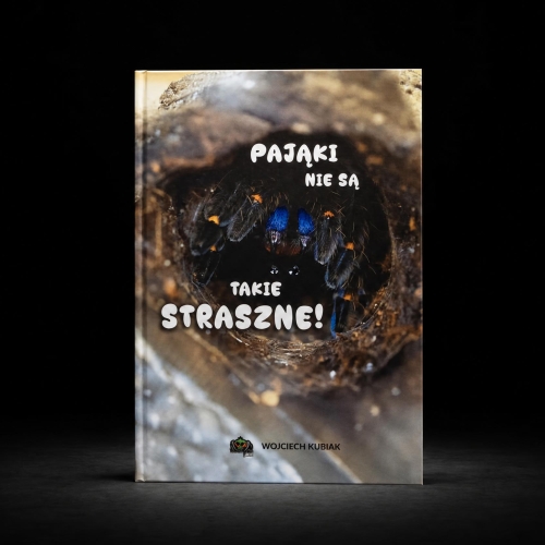 Pająki nie są takie straszne! Książka Wojciecha Kubiaka (Venomous Art)